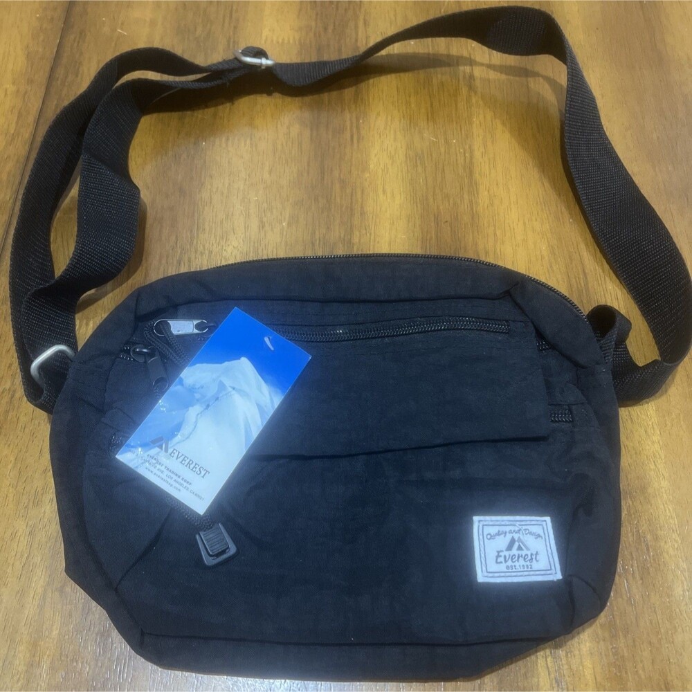 Everest 078-BK Cross Body Bag - Black